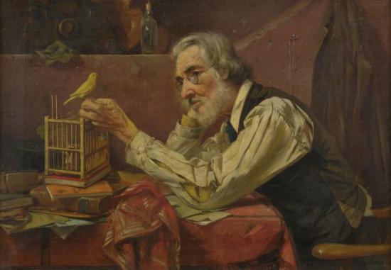 The Canary Artwork by Harry Roseland