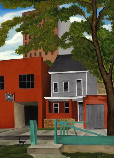 Autumn In The Bronx, 1936 Artwork by George Copeland Ault