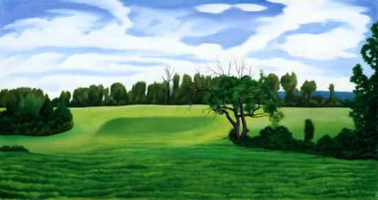 Summer Landscape Artwork by George Copeland Ault