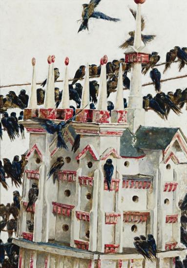 Bird's House, 1989 Artwork by Jamie Wyeth