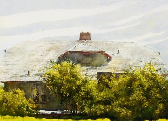 Corbett House, 1973 Artwork by Jamie Wyeth