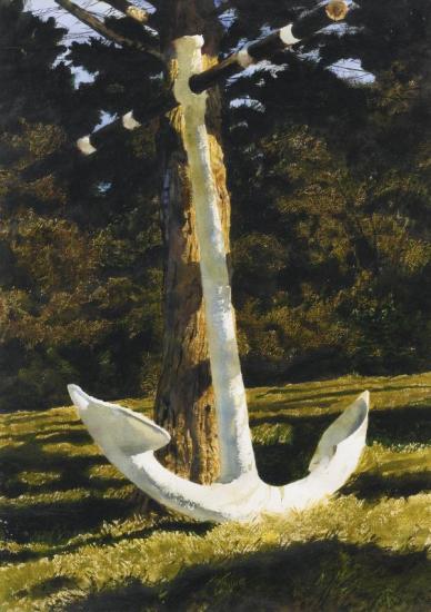 Giant Anchor, 1985 Artwork by Jamie Wyeth