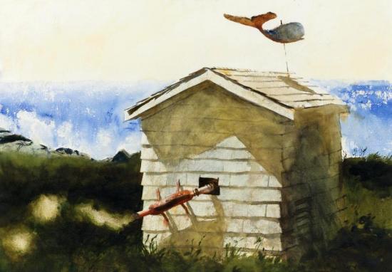 Island Power, 1978 Artwork by Jamie Wyeth