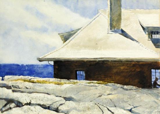 Man Reading, Monhegan, 1974 Artwork by Jamie Wyeth