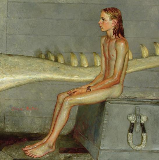 Orca Bates, 1990 Artwork by Jamie Wyeth