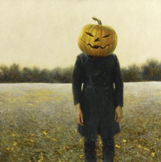 Pumpkinhead Self-portrait, 1972 Artwork by Jamie Wyeth