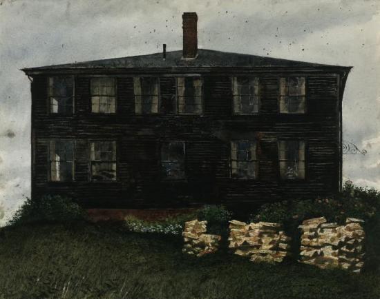 Slayton House, 1968 Artwork by Jamie Wyeth