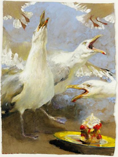 Strawberry Shortcake Artwork by Jamie Wyeth