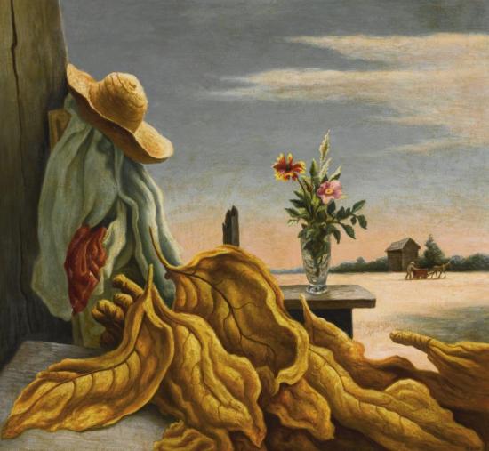 Tobacco Leaves, 1941-42 Artwork by Thomas Hart Benton