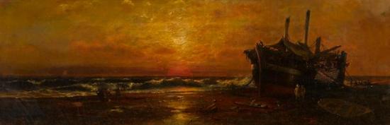 Seascape Ii Artwork by Granville Perkins