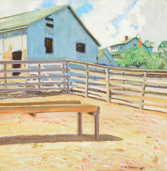 The Corral Artwork by E. Martin Hennings
