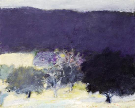 Fall In The Valley, 1989 Artwork by Wolf Kahn