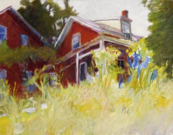 Our House Ii In The Country Artwork by Wolf Kahn