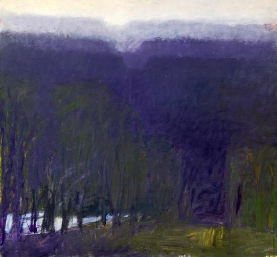 Horizon Highway #2, 1968 Artwork by Wolf Kahn