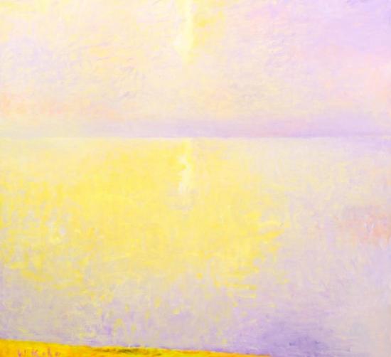 Pale Complimentaries, 1996 Artwork by Wolf Kahn