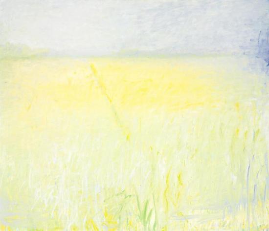 Rice Marsh, Litchfield Plantation, 1970 Artwork by Wolf Kahn