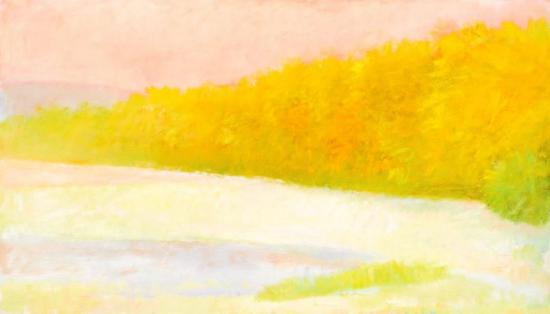 Small Whetstone Valley, 1983 Artwork by Wolf Kahn