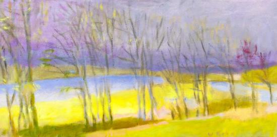 Study For Spring Ii Artwork by Wolf Kahn