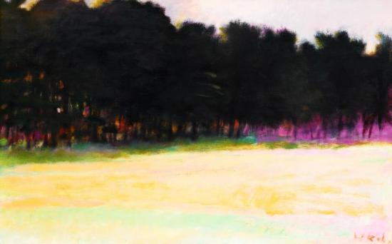 Vermont Evening, 1974 Artwork by Wolf Kahn