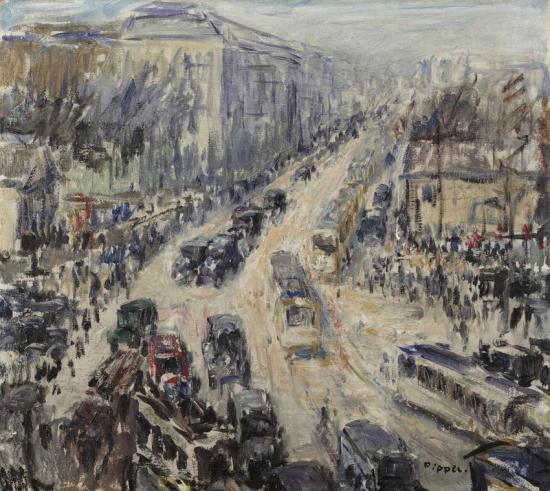 Potsdamer Platz, Berlin Artwork by Otto Pippel