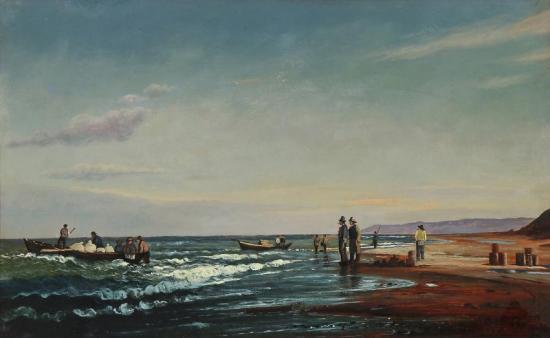 After A Storm On The Coast Of Brittany, 1888 Artwork by Carl Johann Neumann