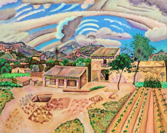 Tuilerie à Mont-roig, 1918 Artwork by Joan Miró