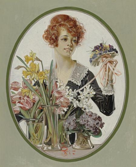 Easter, 1919 Artwork by Joseph Christian Leyendecker