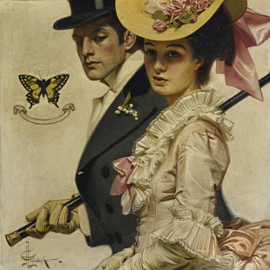 Easter Artwork by Joseph Christian Leyendecker