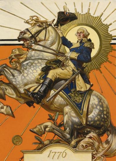 George Washington Artwork by Joseph Christian Leyendecker