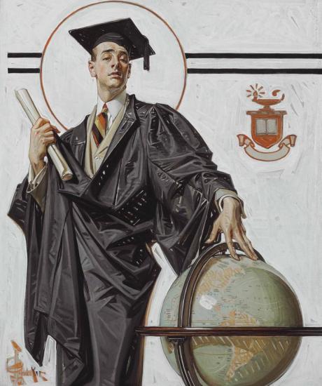 June Graduate, 1920 Artwork by Joseph Christian Leyendecker