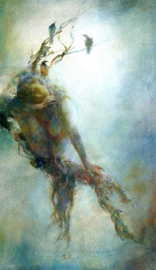 Comfort Me Artwork by Hu Jun Di