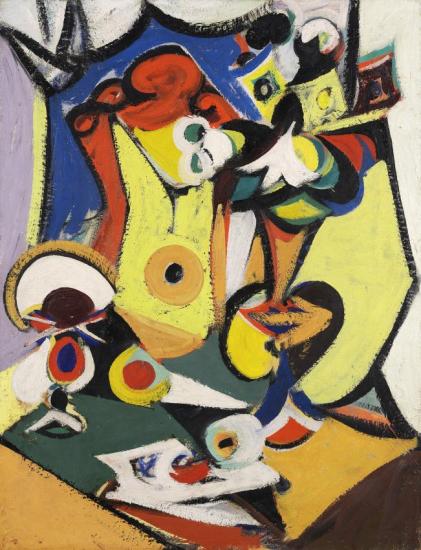 Composition (still Life), 1936-1937 Artwork by Arshile Gorky