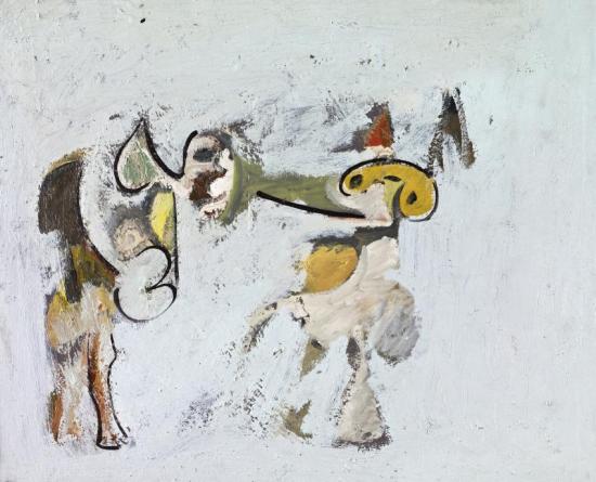 In The Garden, 1938-1941 Artwork by Arshile Gorky