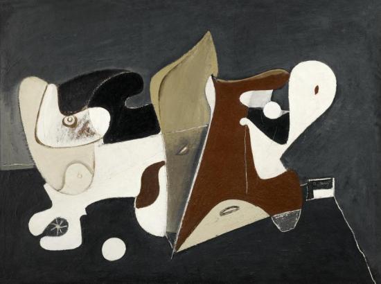 Nighttime, Enigma And Nostalgia, C. 1933-34 Artwork by Arshile Gorky