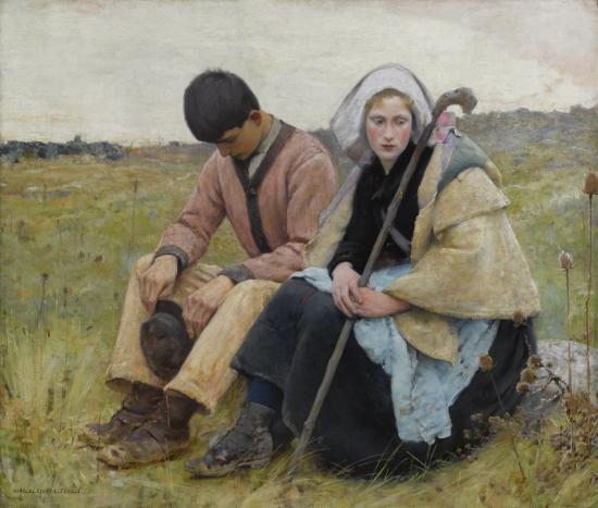 Auvers Sur Oise Artwork by Charles Sprague Pearce