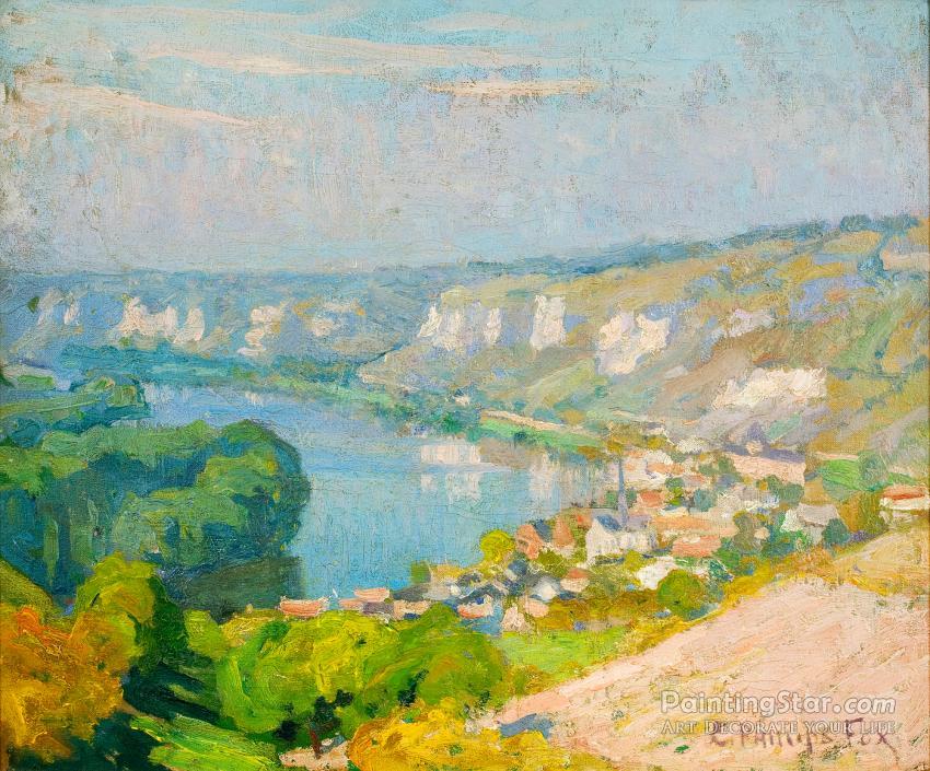 The Village Of Les Andelys Artwork by Emanuel Phillips Fox