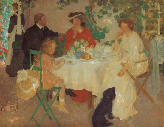 Al Fresco, 1900 Artwork by Emanuel Phillips Fox