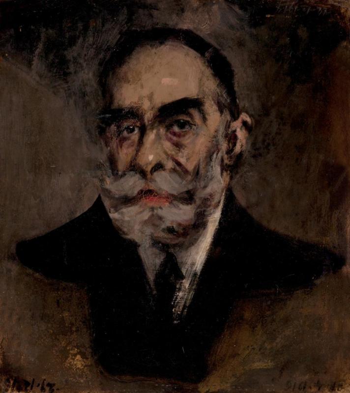 Portrait Of A Gentleman Ii, 1915 Artwork by Segundo Matilla Marina