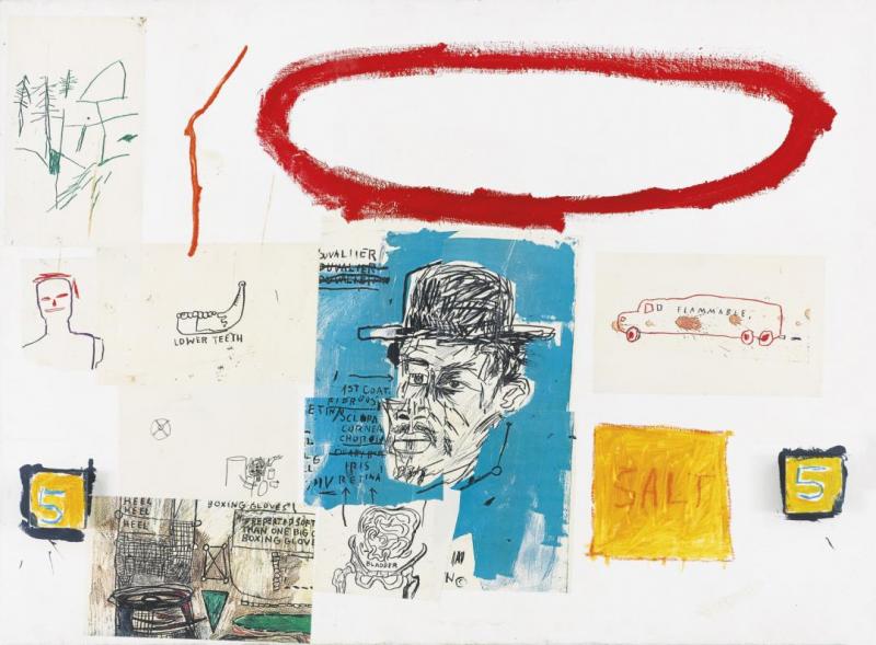 A Next, 1984 Artwork by Jean Michel Basquiat