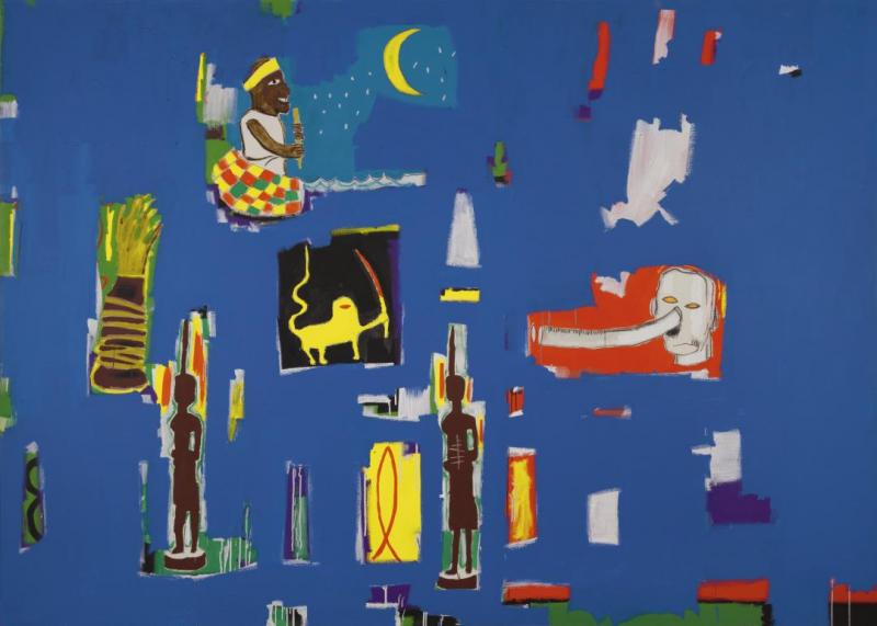 Antar, 1985 Artwork by Jean Michel Basquiat