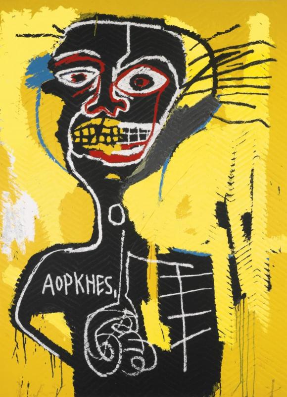Cabeza Artwork by Jean Michel Basquiat