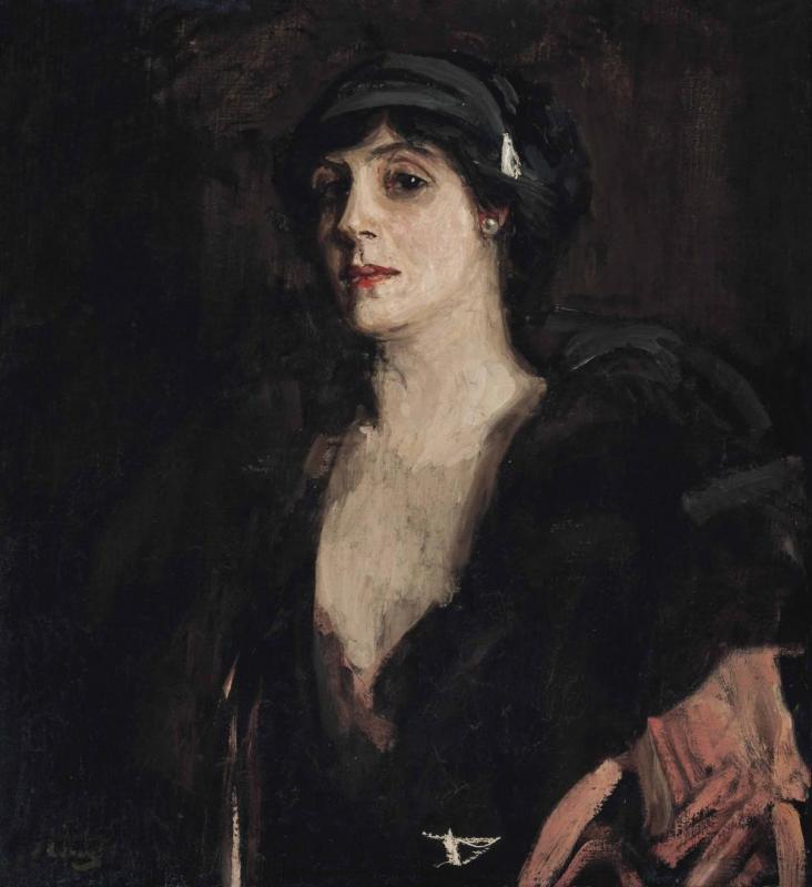 Mrs Patrick Campbell, 1912 Artwork by Sir John Lavery