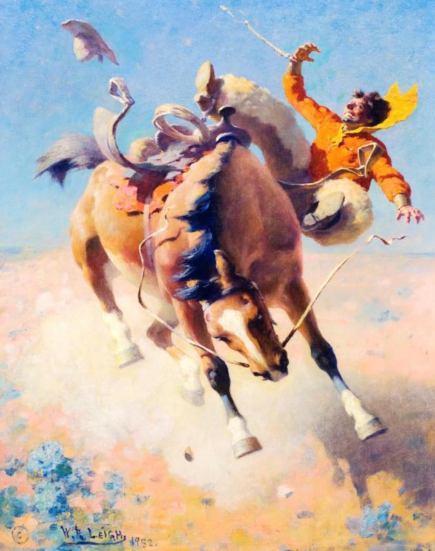 Hell Hound, 1952 Artwork by William Robinson Leigh