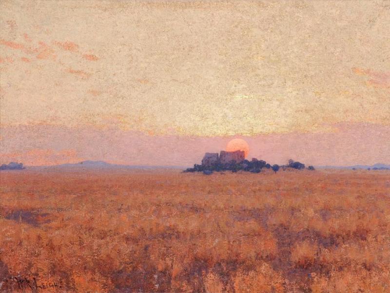 Study For The Wild Dog Group Artwork by William Robinson Leigh