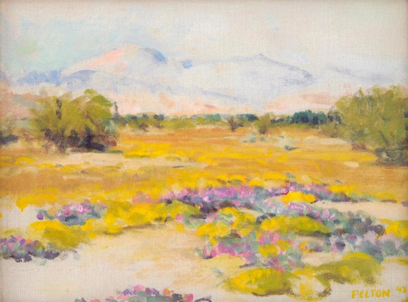 Mid-day In The Desert, 1943 Artwork by Agnes Pelton