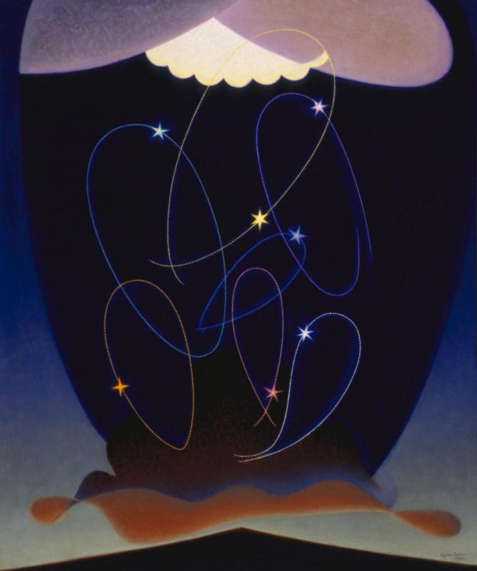 Orbits, 1934 Artwork by Agnes Pelton