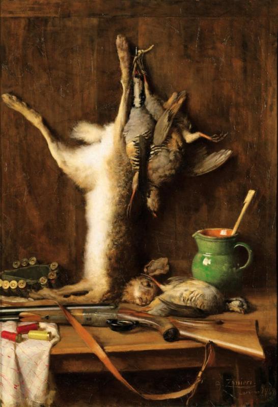 In The Kitchen, 1948 Artwork by Arturo Zanieri