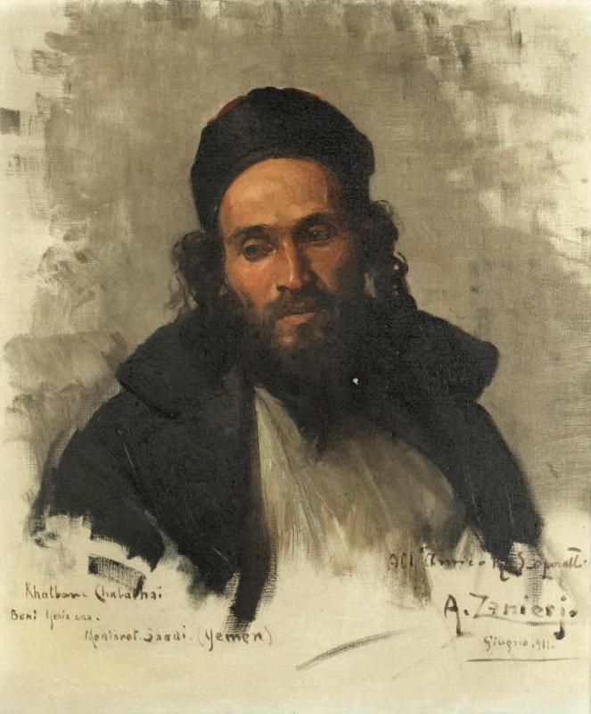 Portrait Of Arab Gentleman, 1911 Artwork by Arturo Zanieri
