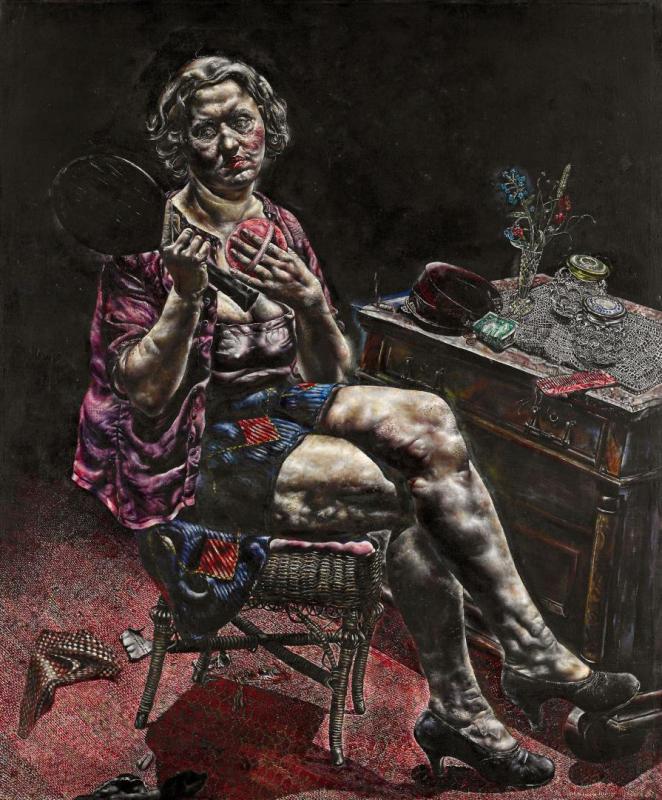 Into The World There Came A Soul Called Ida, 1929-30 Artwork by Ivan Albright