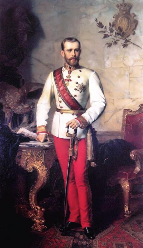 Portrait Of Crown Prince Rudolph (1858-1889) Artwork by Eugen Felix